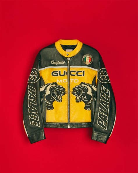 palace gucci leather jacket price|gucci leather jacket women's.